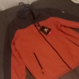 Zeroxposure jacket, Large, orange and Black